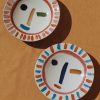 Keramik LRNCE | Sun Face Plates 2Er-Set